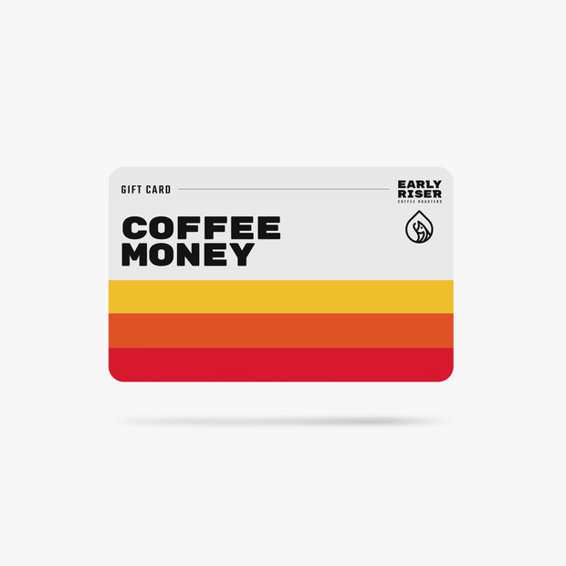 Coffee Money Gift Card